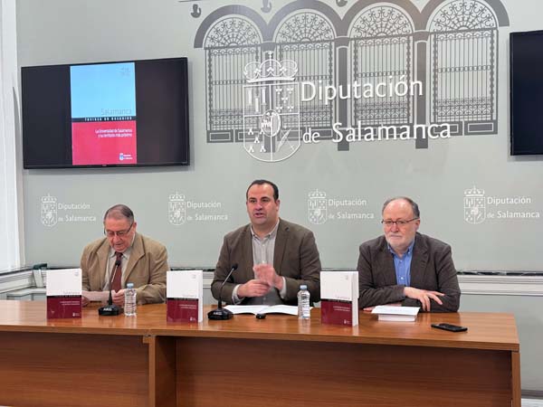 La Diputación de Salamanca presenta un nuevo volumen monográfico de la Revista de Estudios dedicado a la Universidad de Salamanca y su entorno