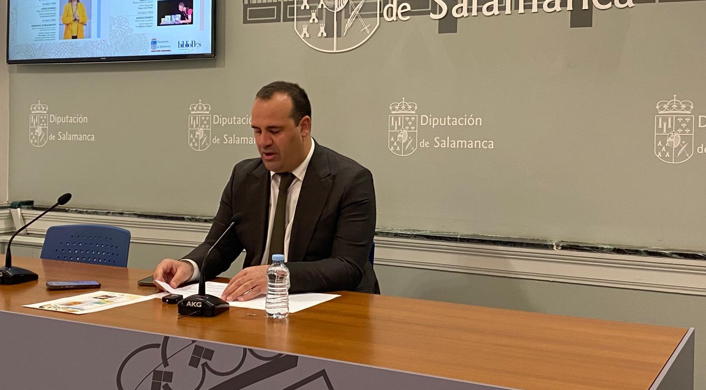 El diputado David Mingo en la presentación