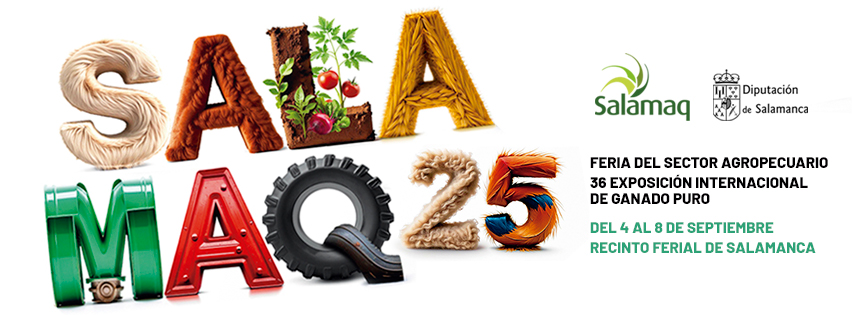 La Diputación publica las bases y la apertura del plazo para participar en la Feria del Sector Agropecuario de Salamaq25, del 4 al 8 de septiembre