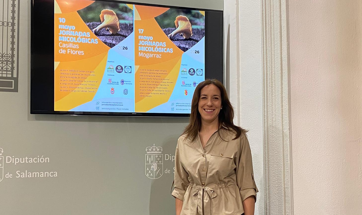 Pilar Sánchez presenta las IV Jornadas Micológicas de Primavera 2026