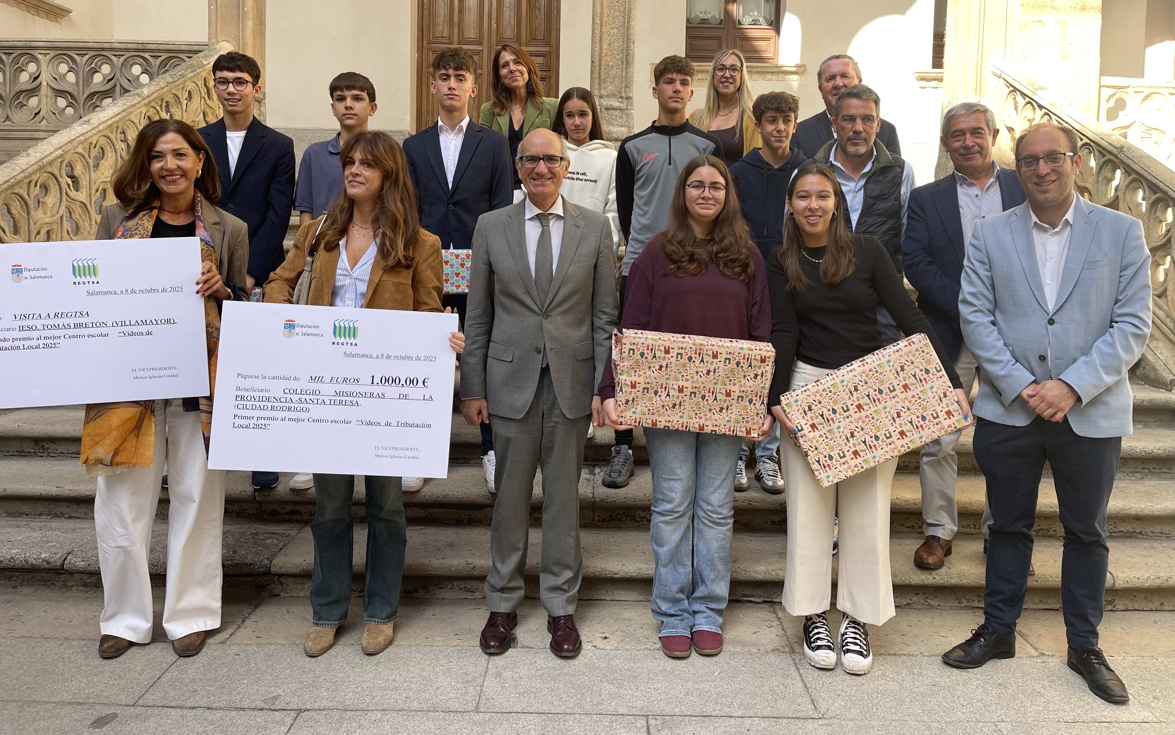 La Diputación entrega los premios del IX Concurso de Vídeos 