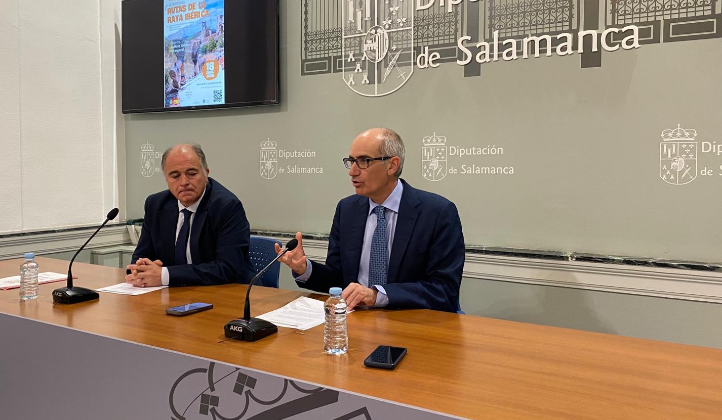 Juan Carlos Zaballos y Javier Iglesias en la presentación