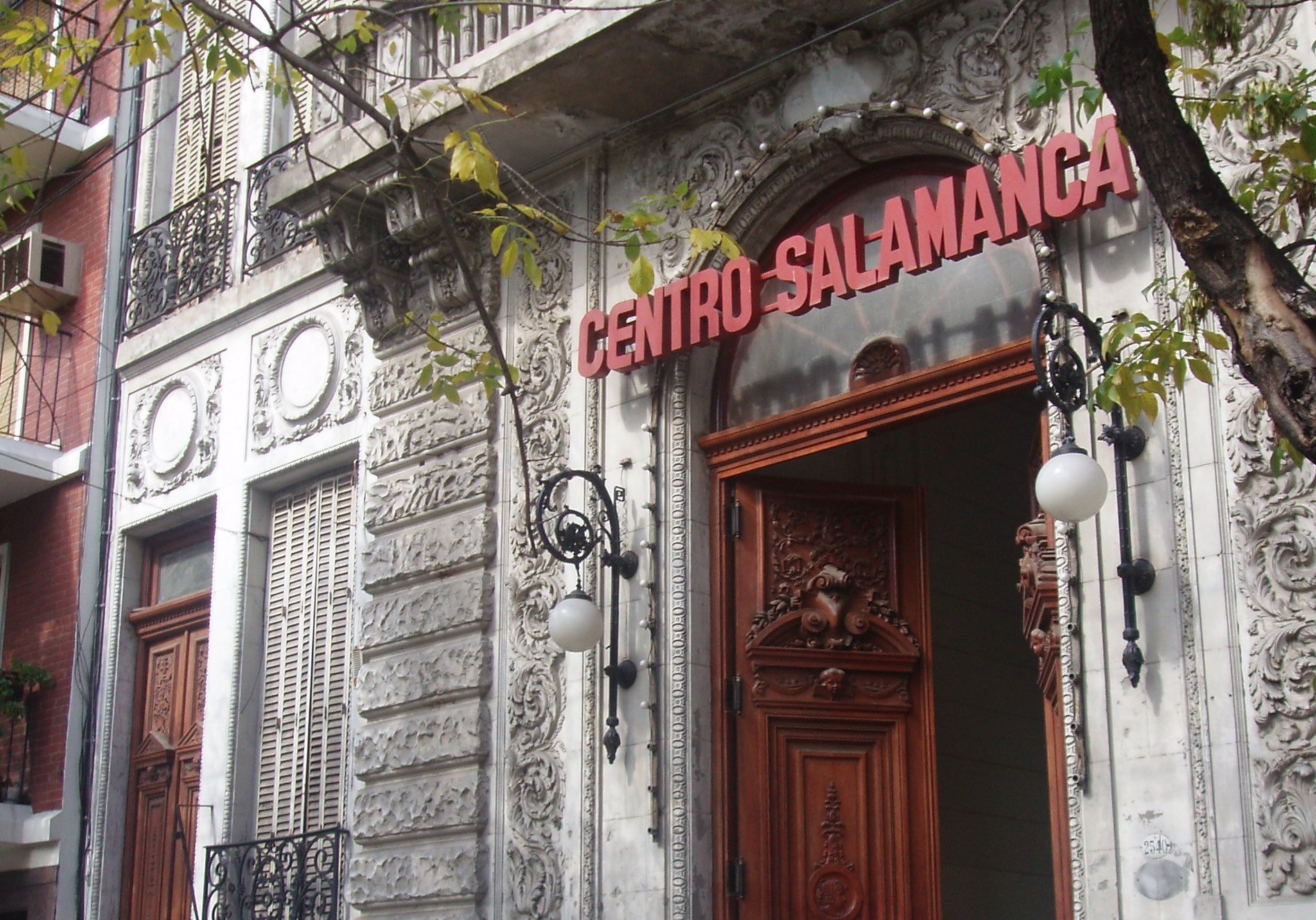 Imagen del Centro de Salamanca en Buenos Aires.
