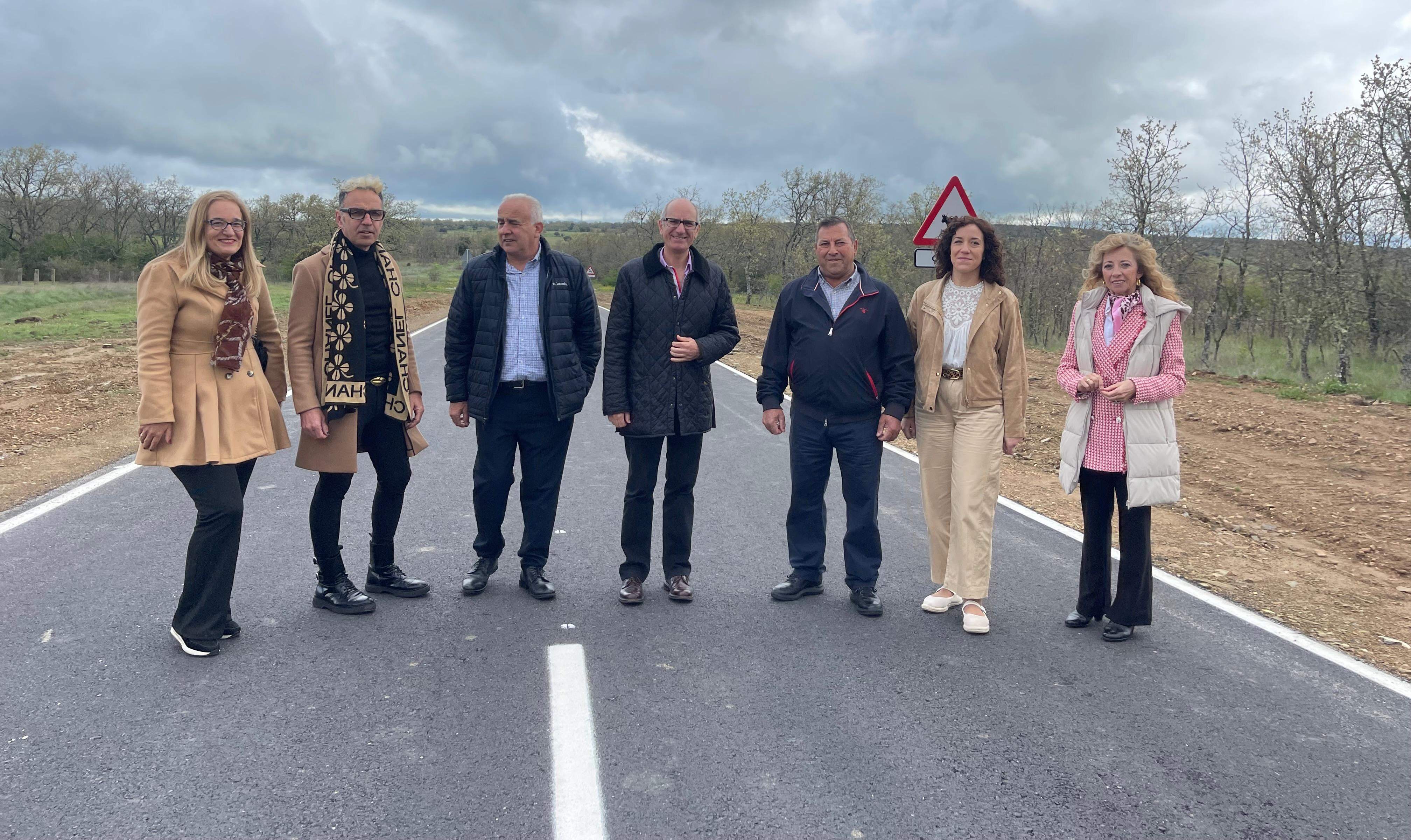 La Diputación mejora la carretera DSA-204 desde la Cuesta de la Varga a Frades de la Sierra