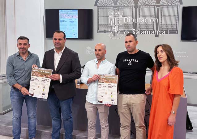 La Diputación de Salamanca respalda la II Feria del Libro de Tamames como ejemplo de apuesta cultural en el medio rural