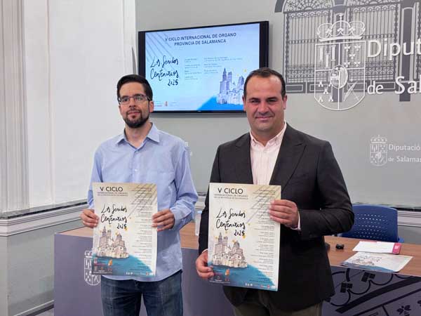 La Diputación presenta la quinta edición del ciclo de órgano Los sonidos centenarios