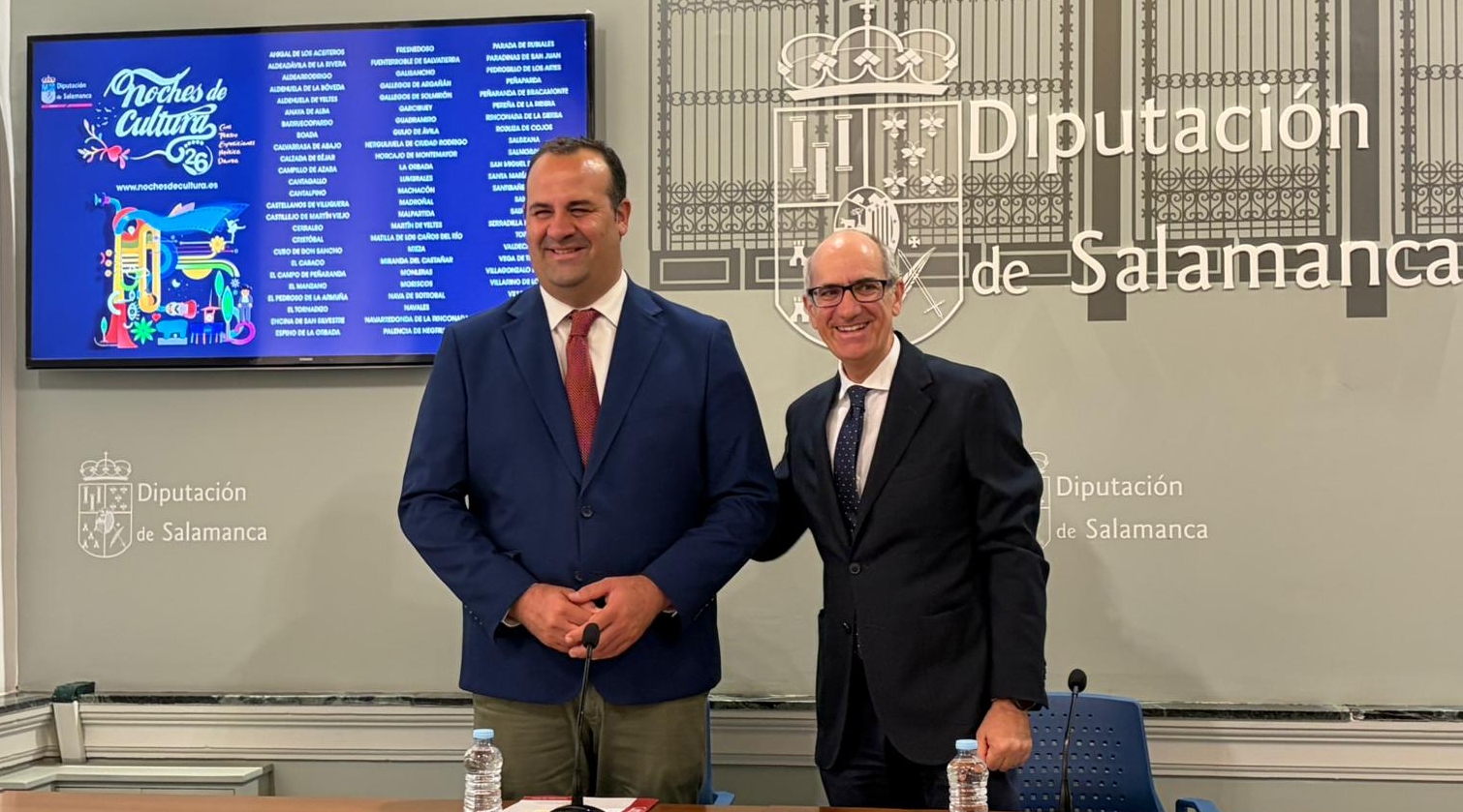 David Mingo y Javier Iglesias presentan Noches de Cultura