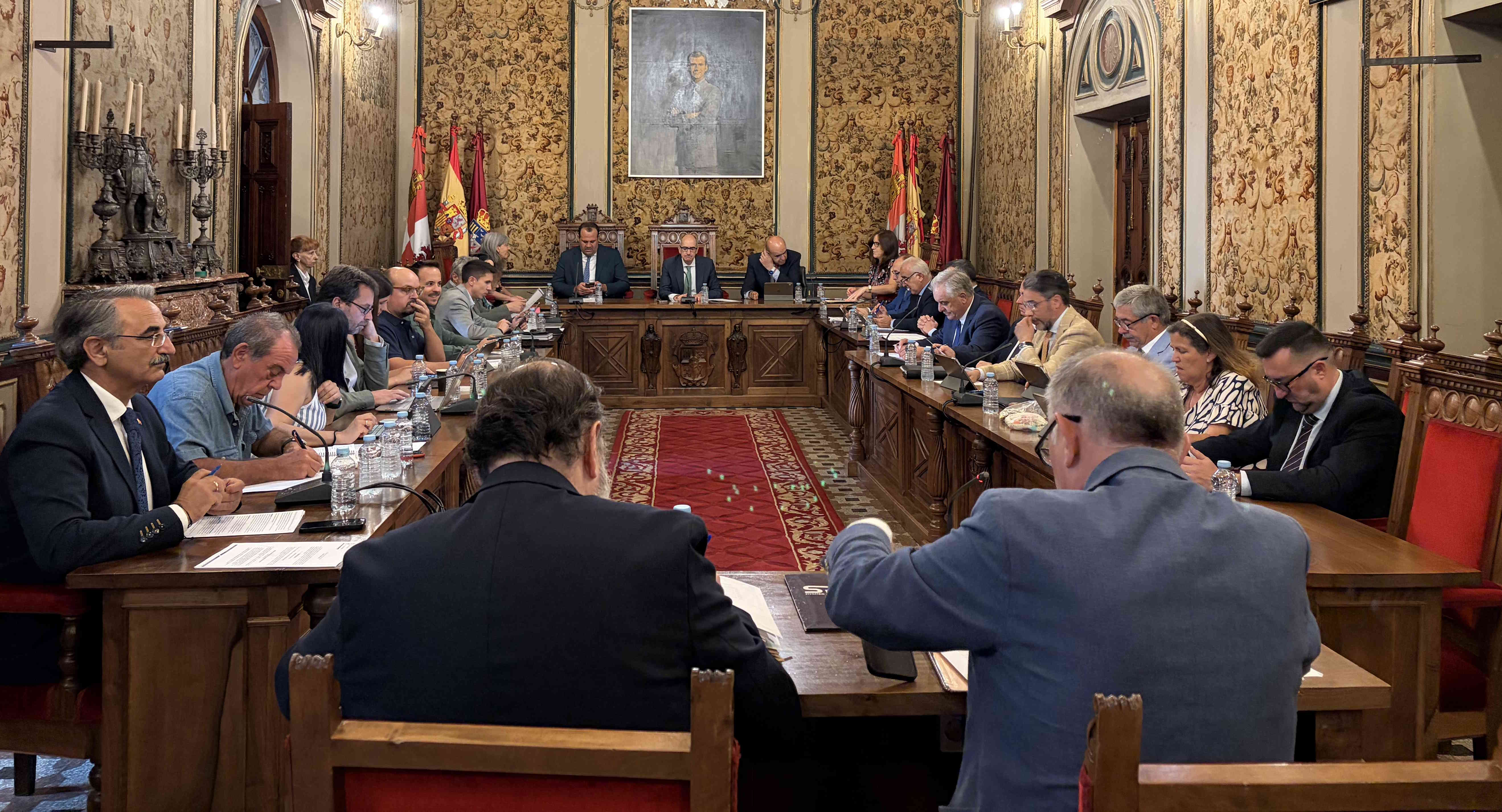 Foto tomada en el pleno ordinario de julio de 2026